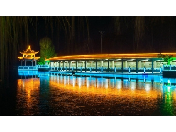 沂蒙影视城夜景